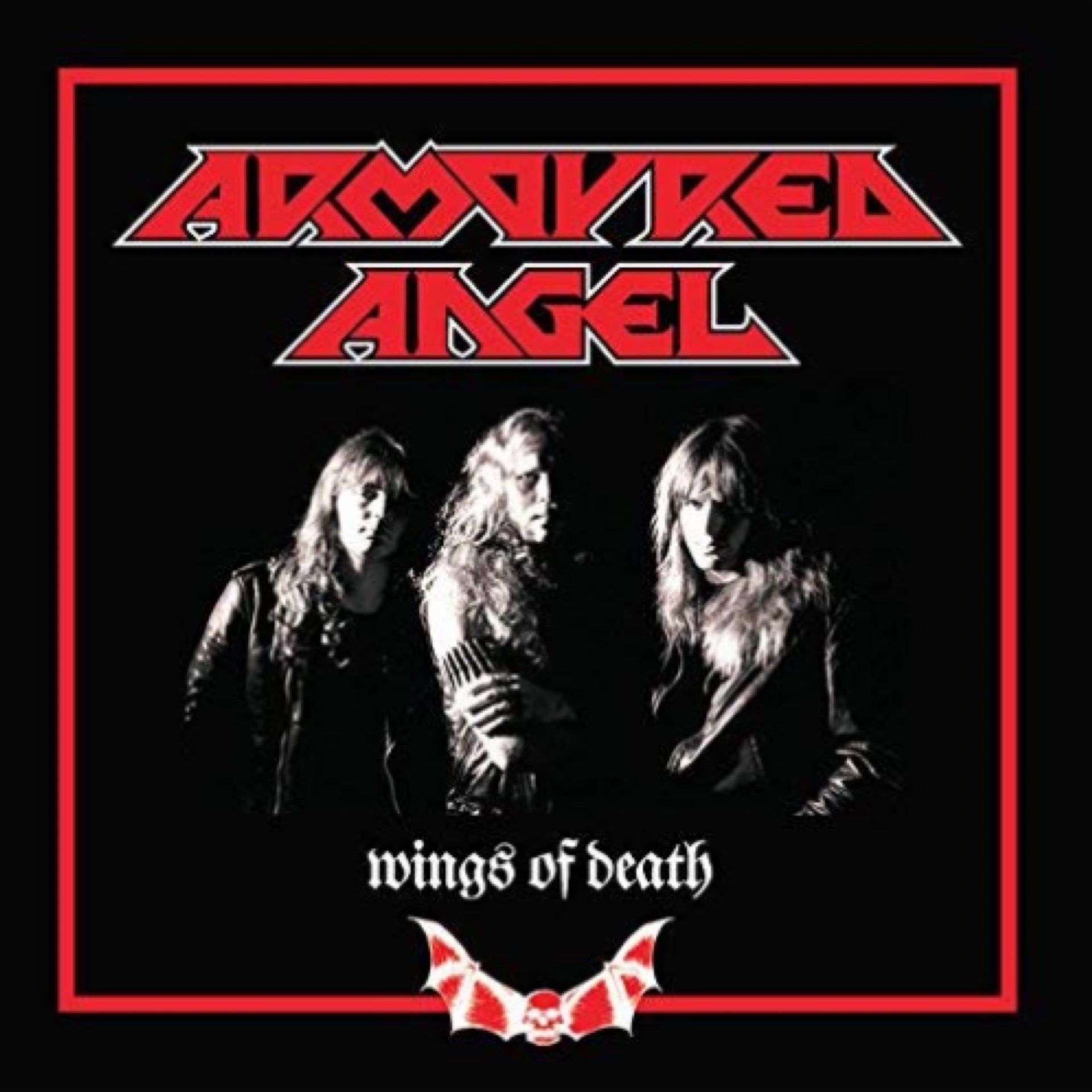 ARMOURED ANGEL Wings Of Death - Red  Vinyl (1991)