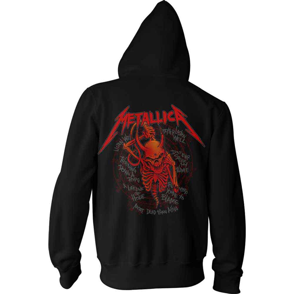 METALLICA 72 Seasons Red Skull Hood