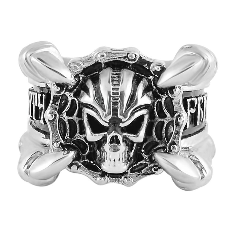 Freedom Or Death Stainless Steel Ring