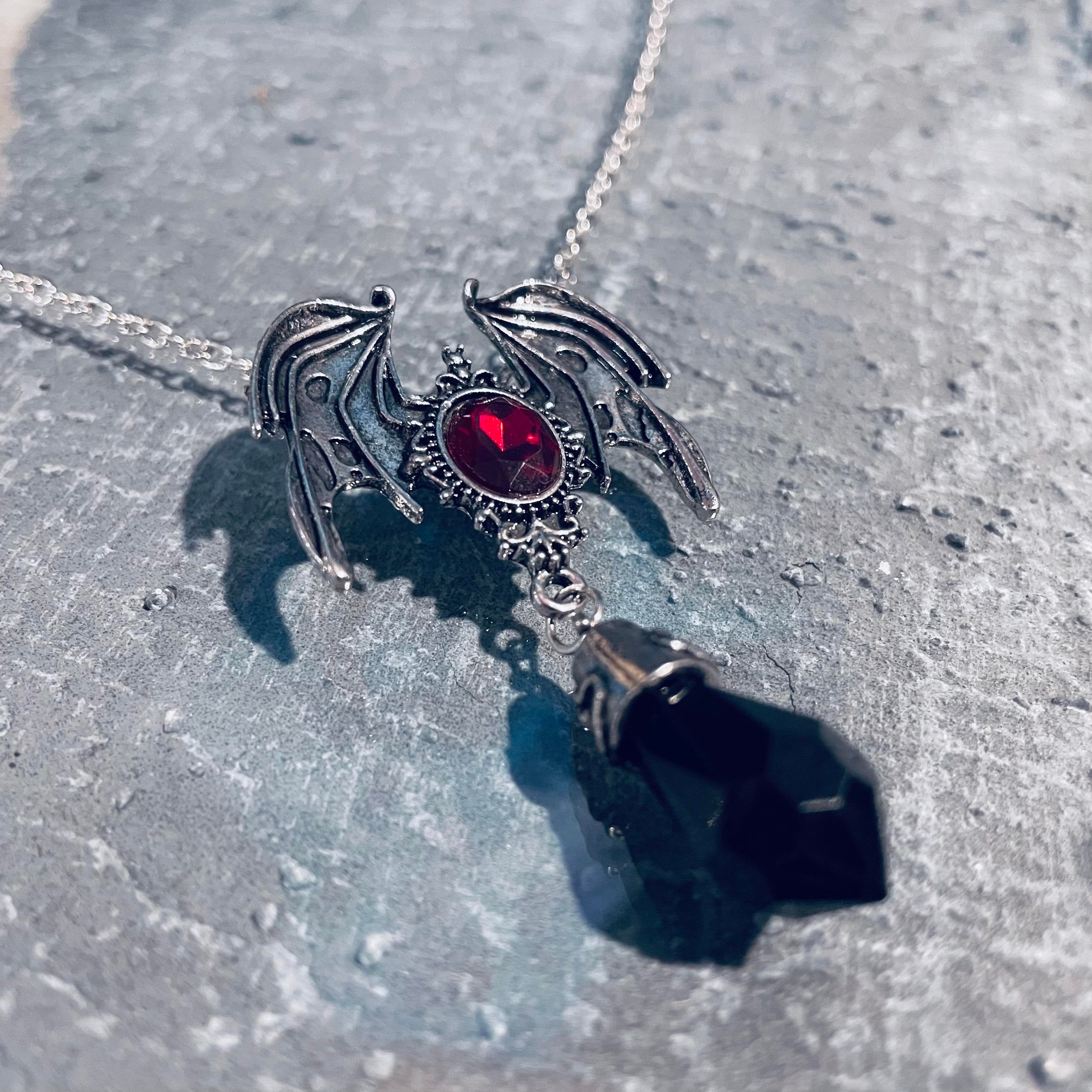 Nocturnes Flight Winged Necklace