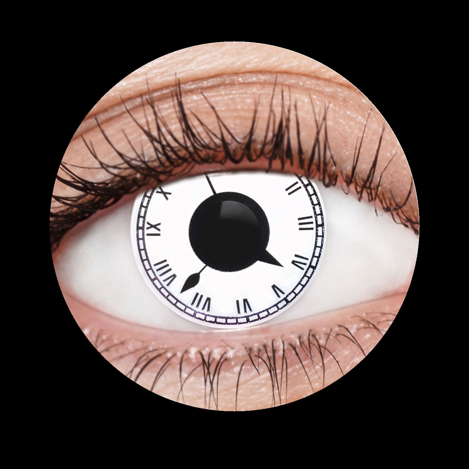 Tick Tock Contact Lenses