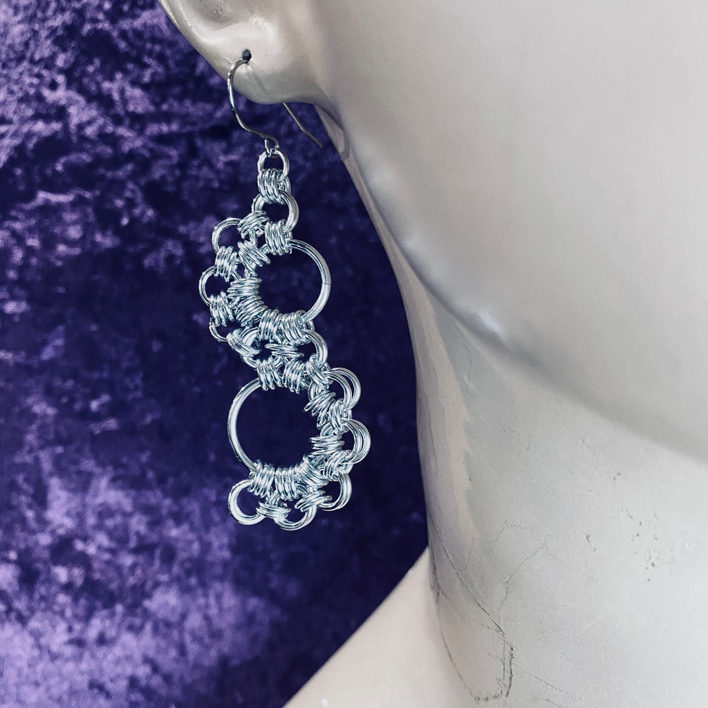 Symmetry Lace Bonds Earrings