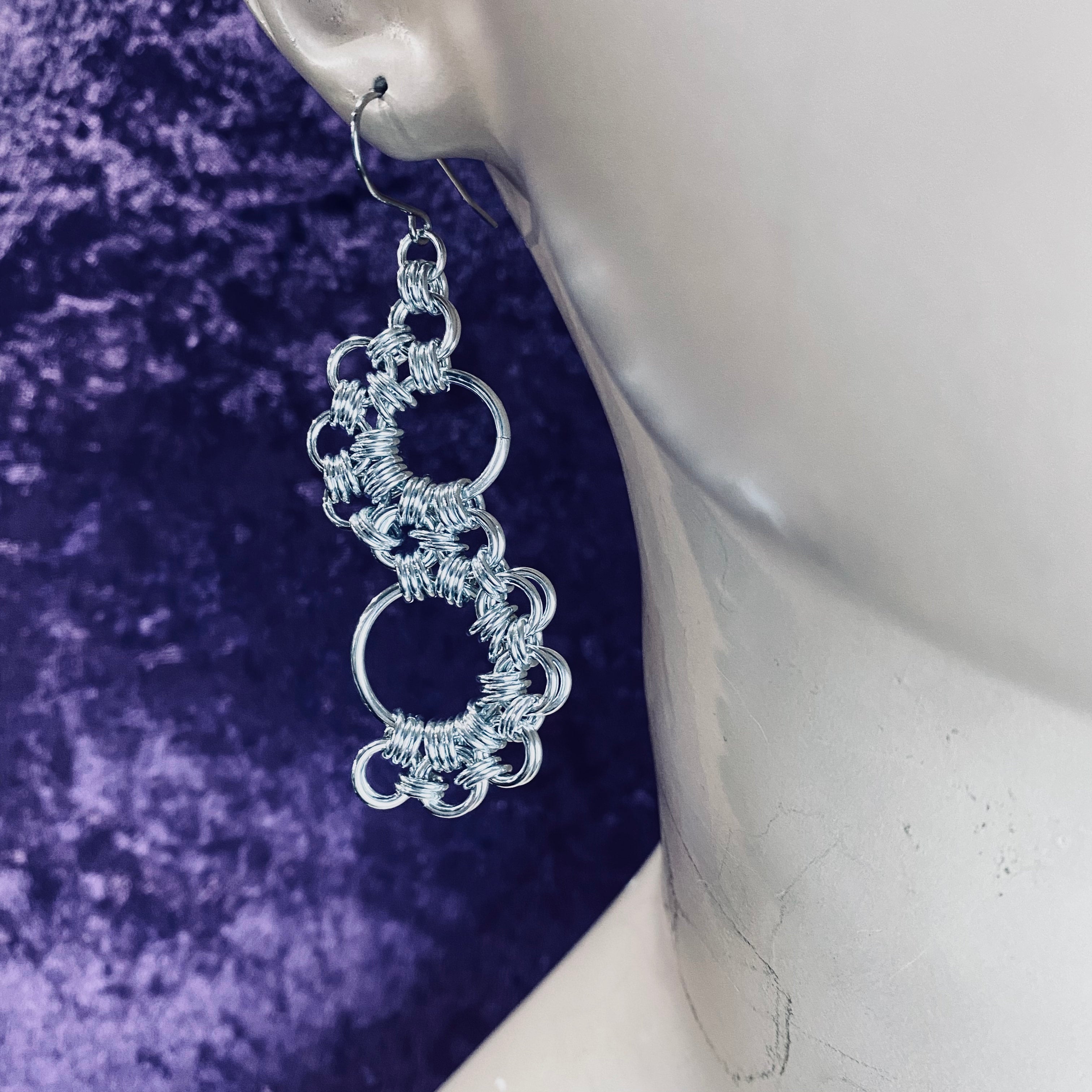 Symmetry Lace Bonds Earrings