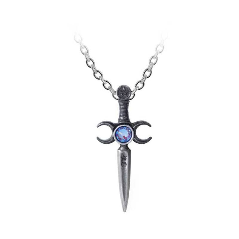 Athame Goddess Ritual Dagger Necklace
