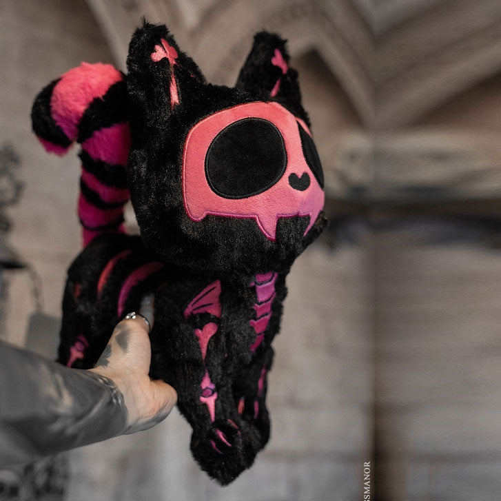 Skelekitty Bubblegum Bones Plush Toy
