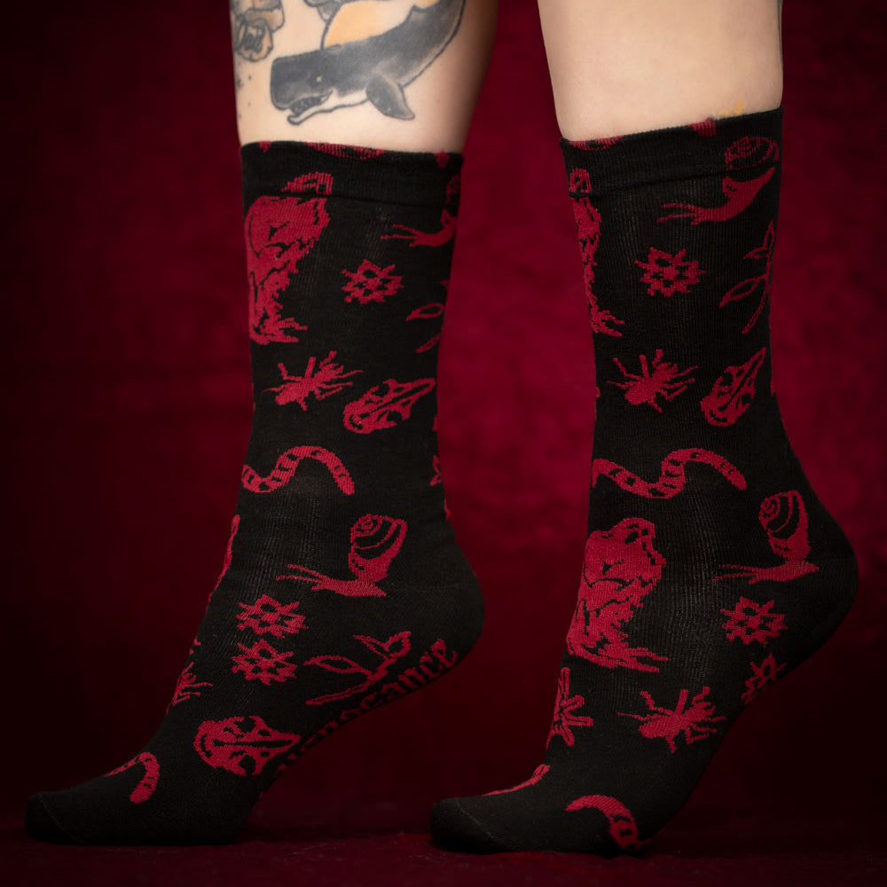 Necromancy Summoner Socks