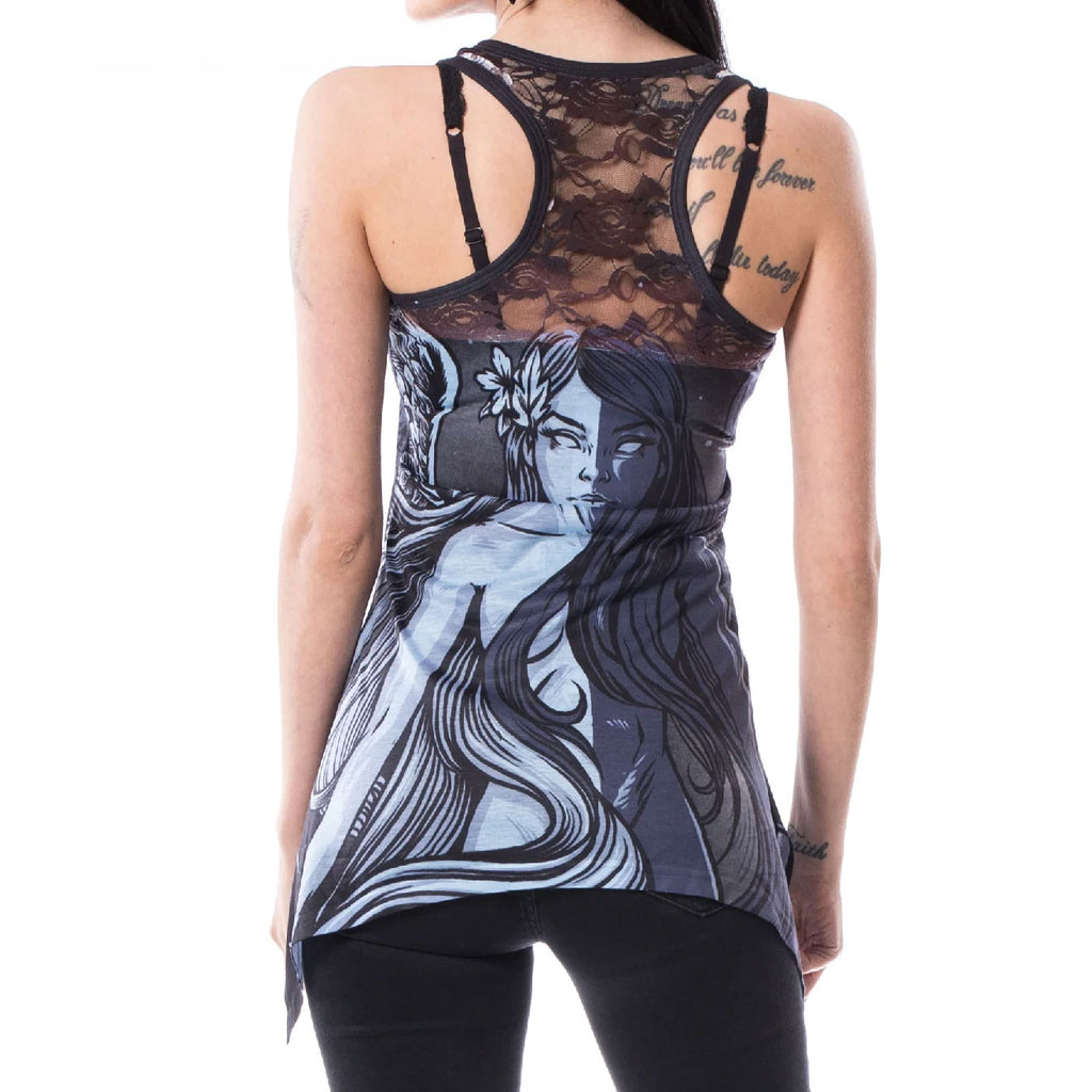 The Fallen Aloha Tank Tee