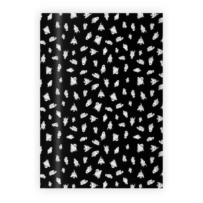 Halloween Ghosts Wrapping Paper