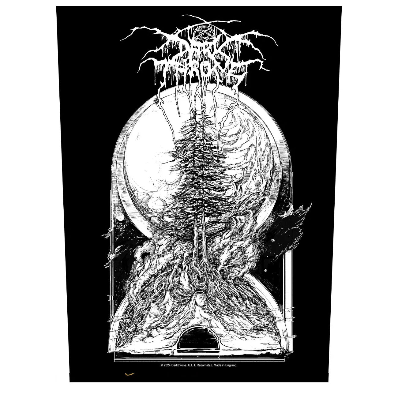 DARKTHRONE Lone Pines of the Lost Planet Back Patch