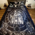 Plague Doctor Throw Blanket