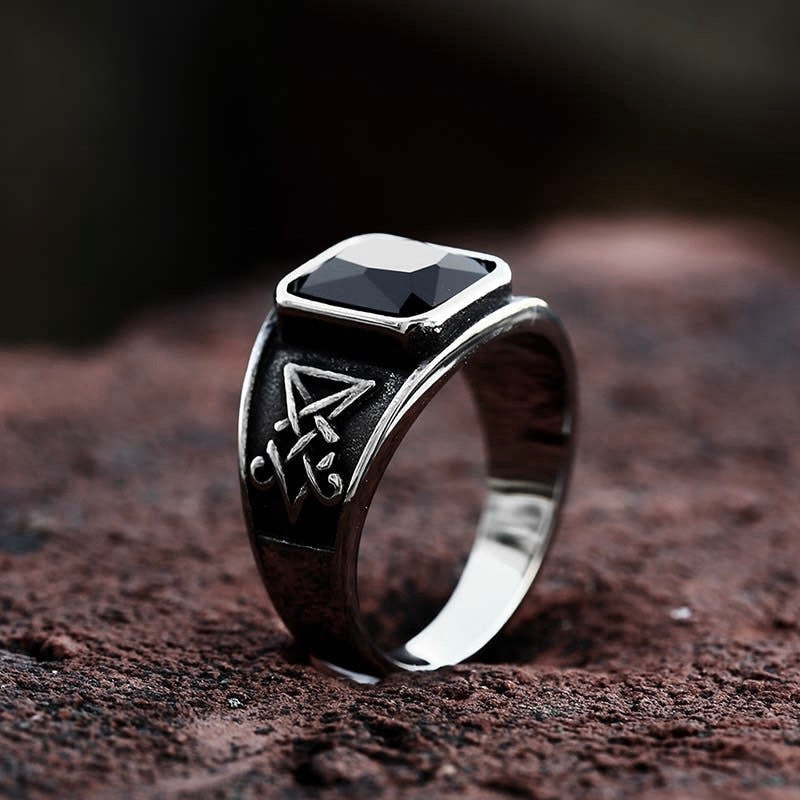 Luciferian Darkness Ring