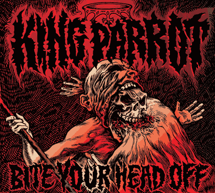 KING PARROT Bite Your Head Off (Ltd Ruby Vinyl) 2012 Second Hand