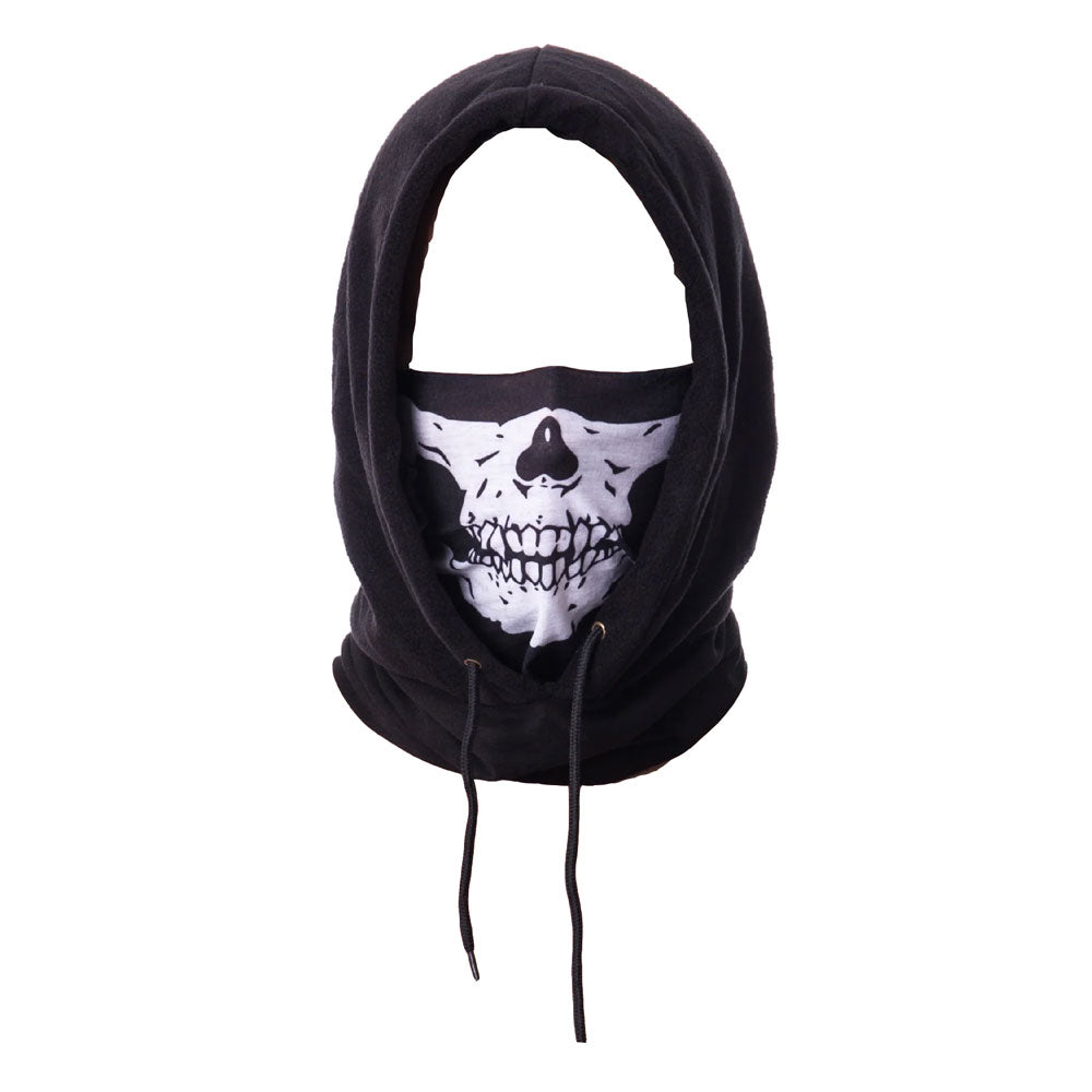 Skull Snood Hooded Face Mask