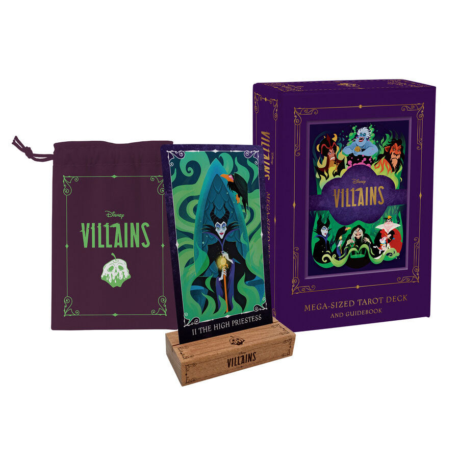 Disney Villains Tarot Deck and Guidebook: Mega-Sized