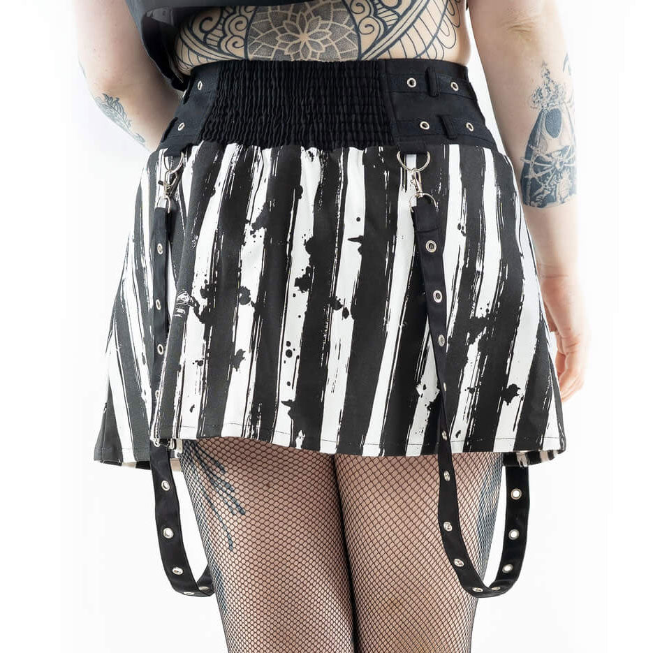 Showtime Black andd White Skirt