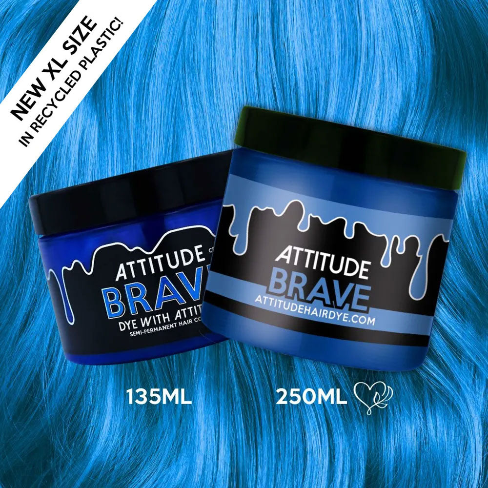 Brave Blue Attitude Hair Dye (250ml)