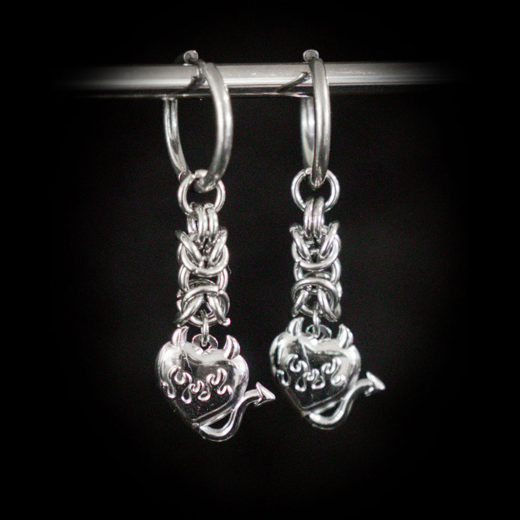 Fiorella Heart Earrings