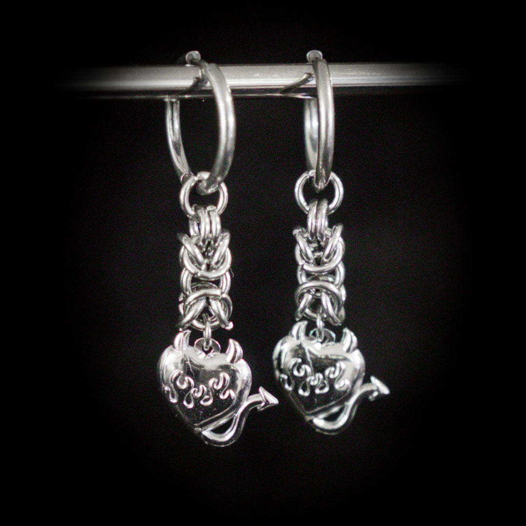 Fiorella Heart Earrings