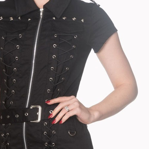 Mod Corset Lacing Classic Dress