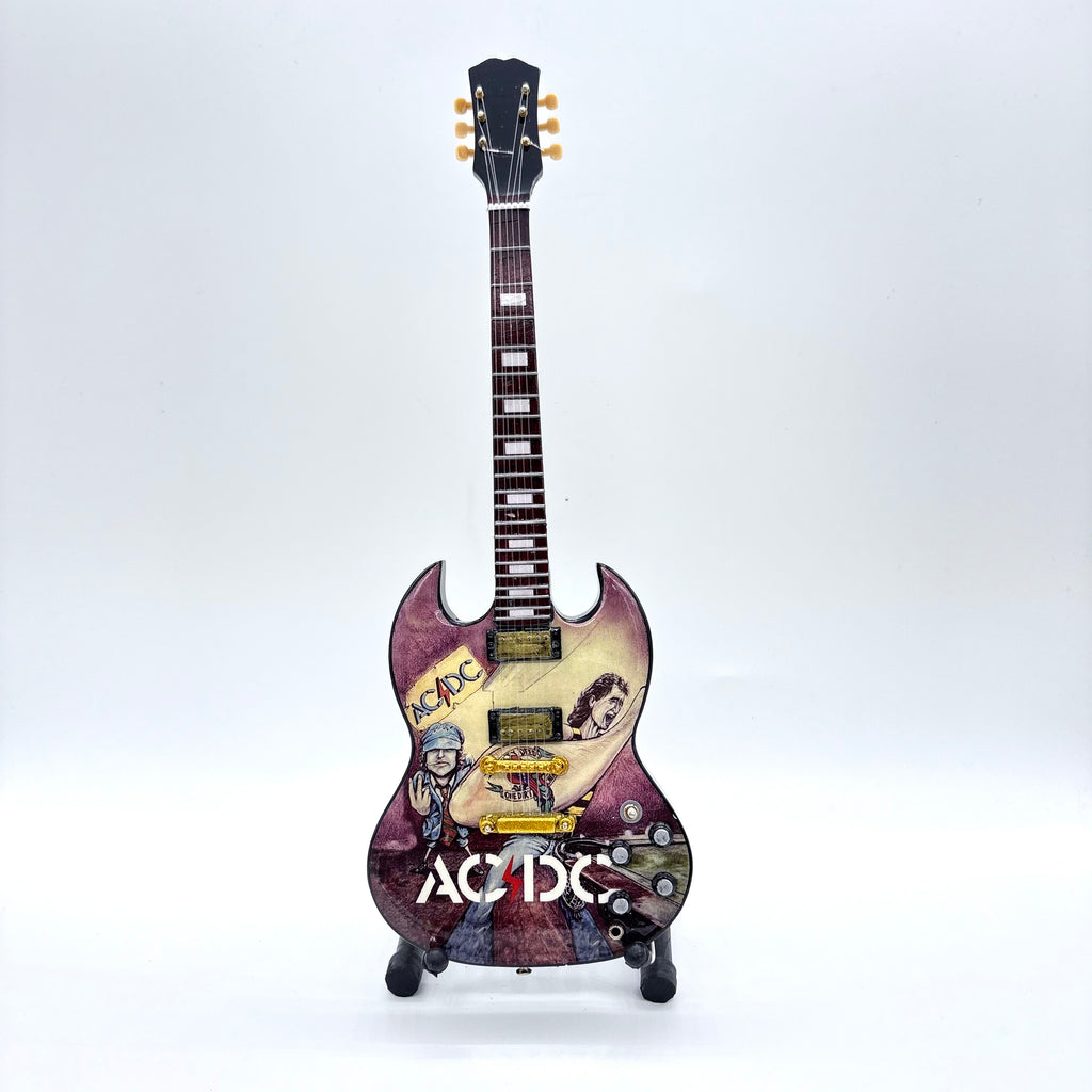 AC/DC Mini Replica Guitar