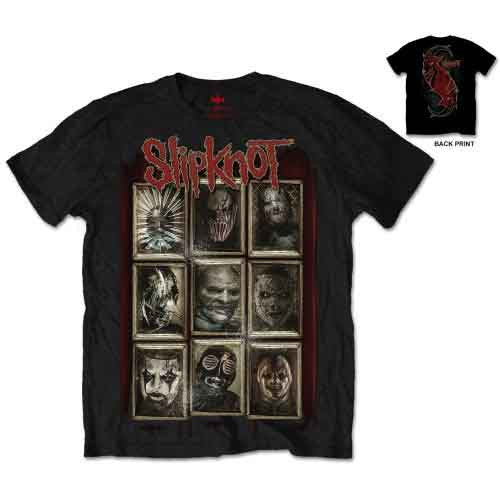 SLIPKNOT Masks Tee (Backprint)