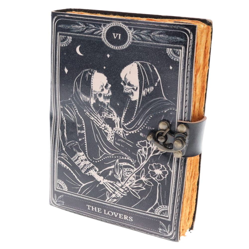 Lovers Black Leather Journal