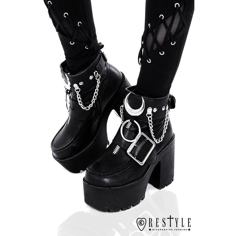 Iron Moon Ankle Shoe Cuffs