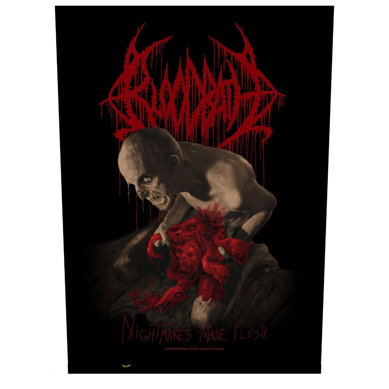 BLOODBATH Nightmares Made Flesh Back Patch
