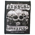 AVENGED SEVENFOLD (A7x) 3 Skulls Patch