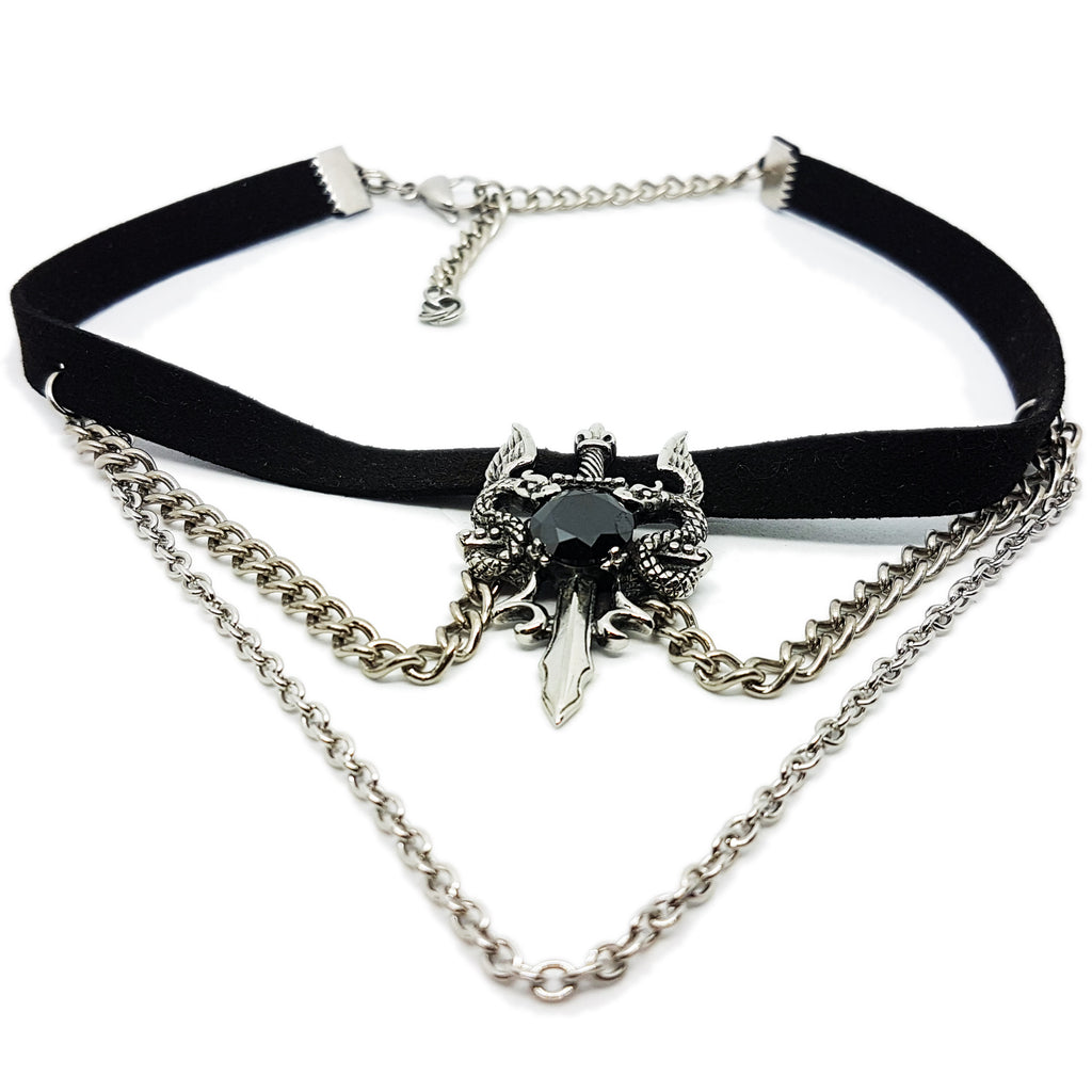 Dragon Royale Vegan Leather Choker