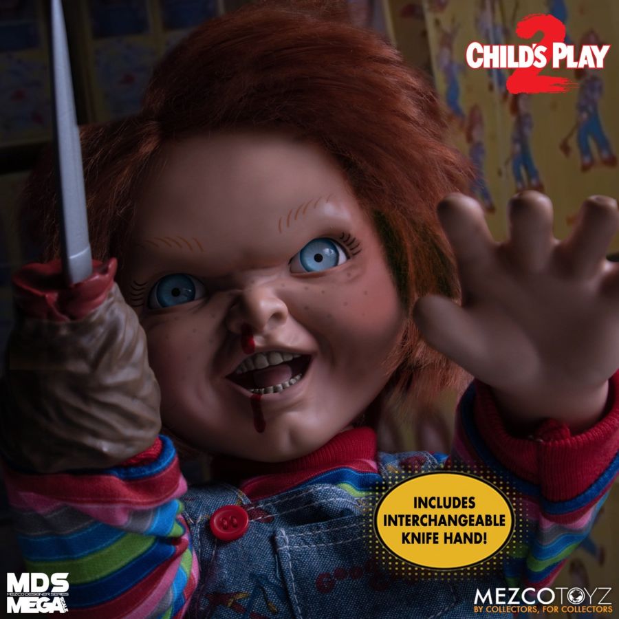 Child's Play 2 - Menacing Chucky Doll 15" Mega Figure