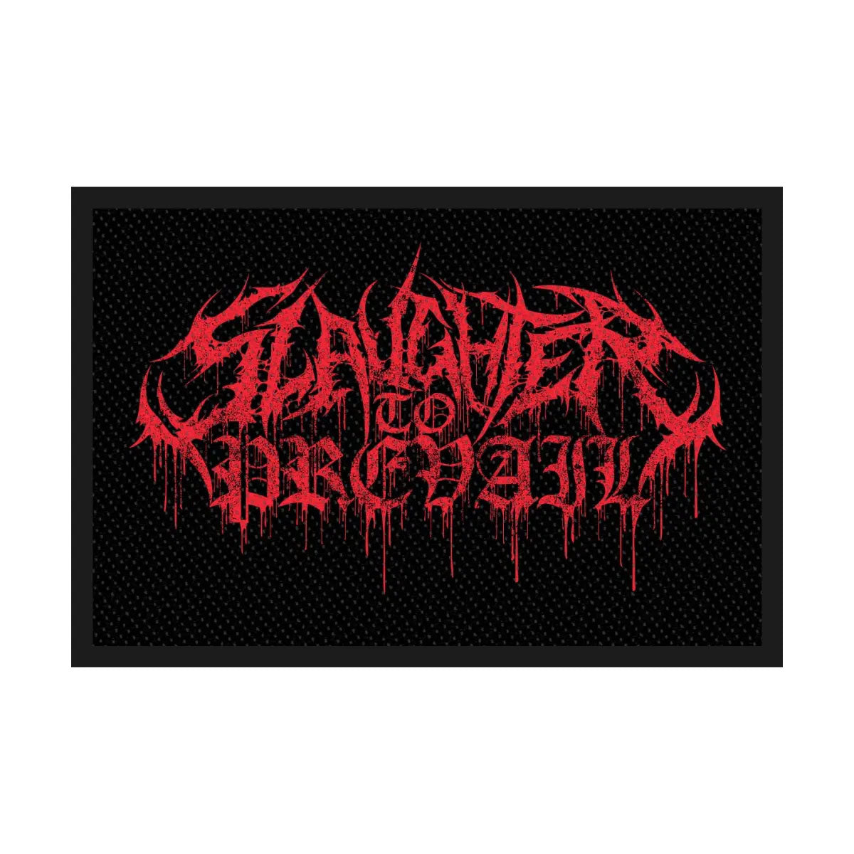 SLAUGHTER TO PREVAIL Red Logo Patch