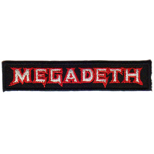 MEGADETH Logo Patch