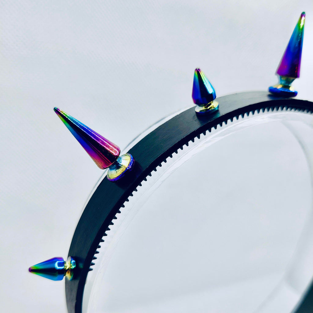 Himalia Rainbow Spike Headband