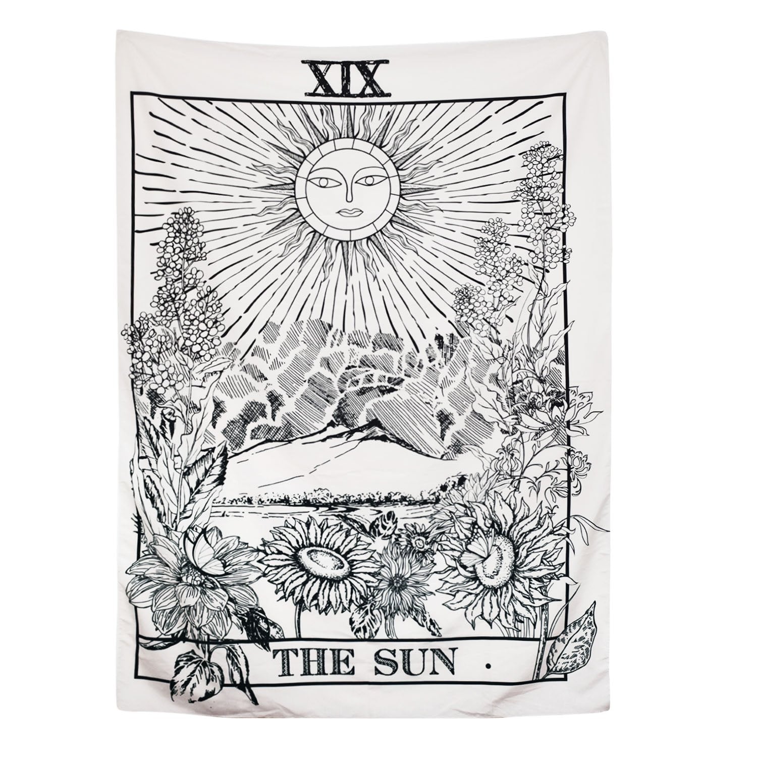 Tarot Wall Flag - The Sun