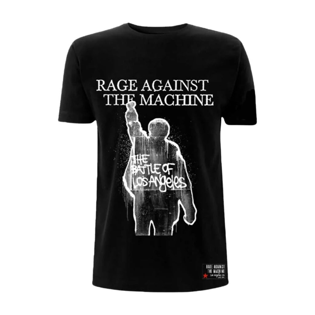 RAGE AGAINST THE MACHINE (RATM): BOLA Album Cover Tee (BackPrint)