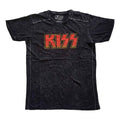 KISS Classic Logo Stonewash Tee
