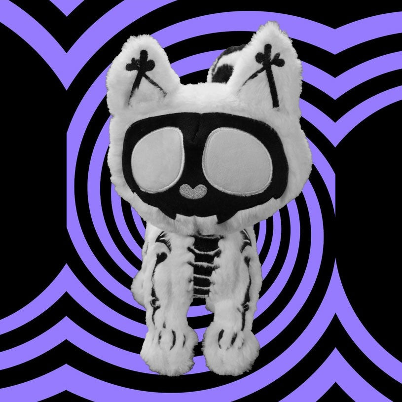 Ghost Kitty Plush Toy