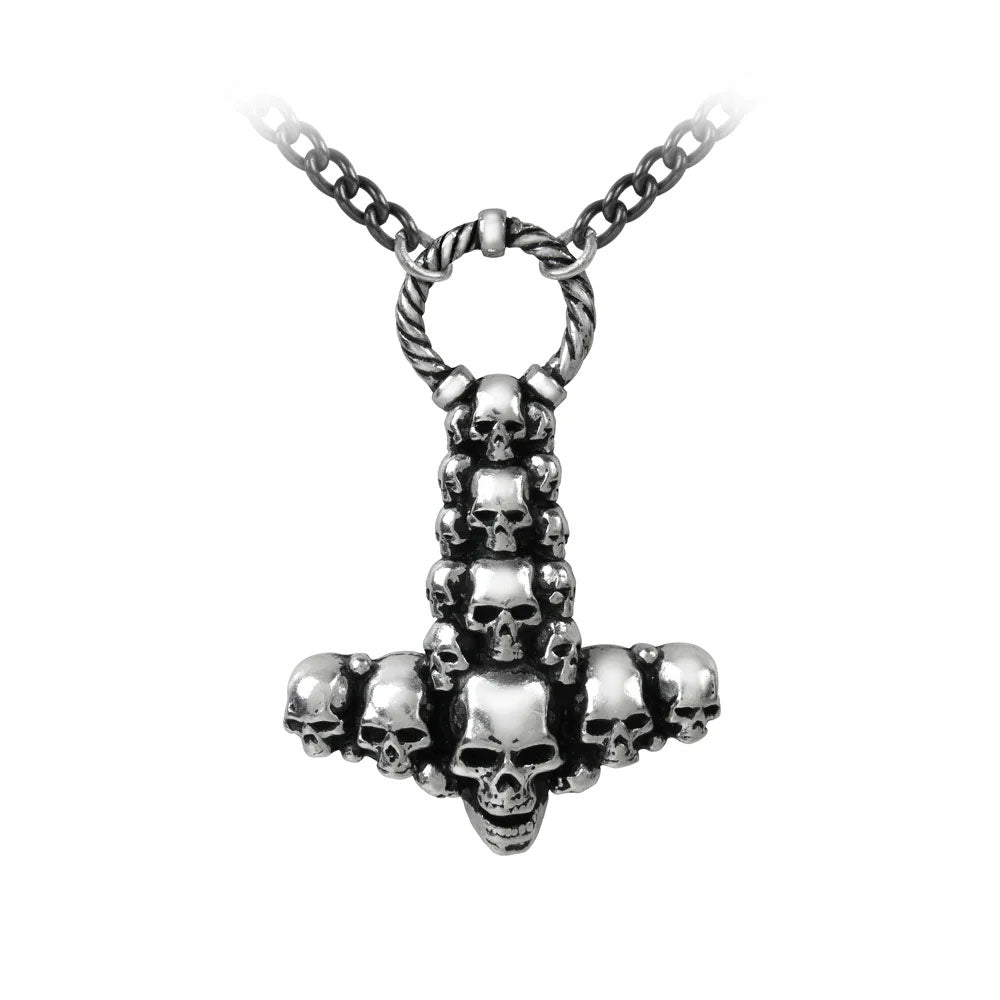 SkullHammer Mjölnir Necklace