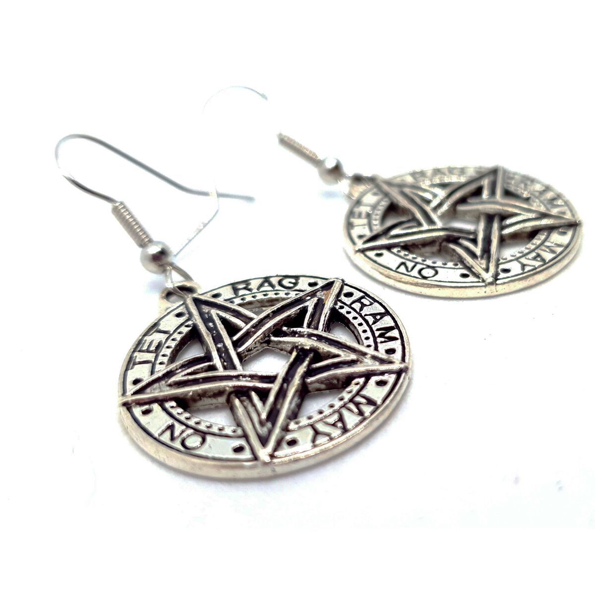 Pentagram Ritual Earrings
