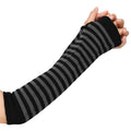 Stripe Arm Sleeves - Gallows Grey