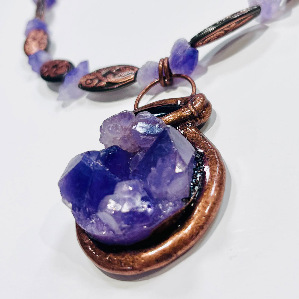 Amethyst Bloom Necklace