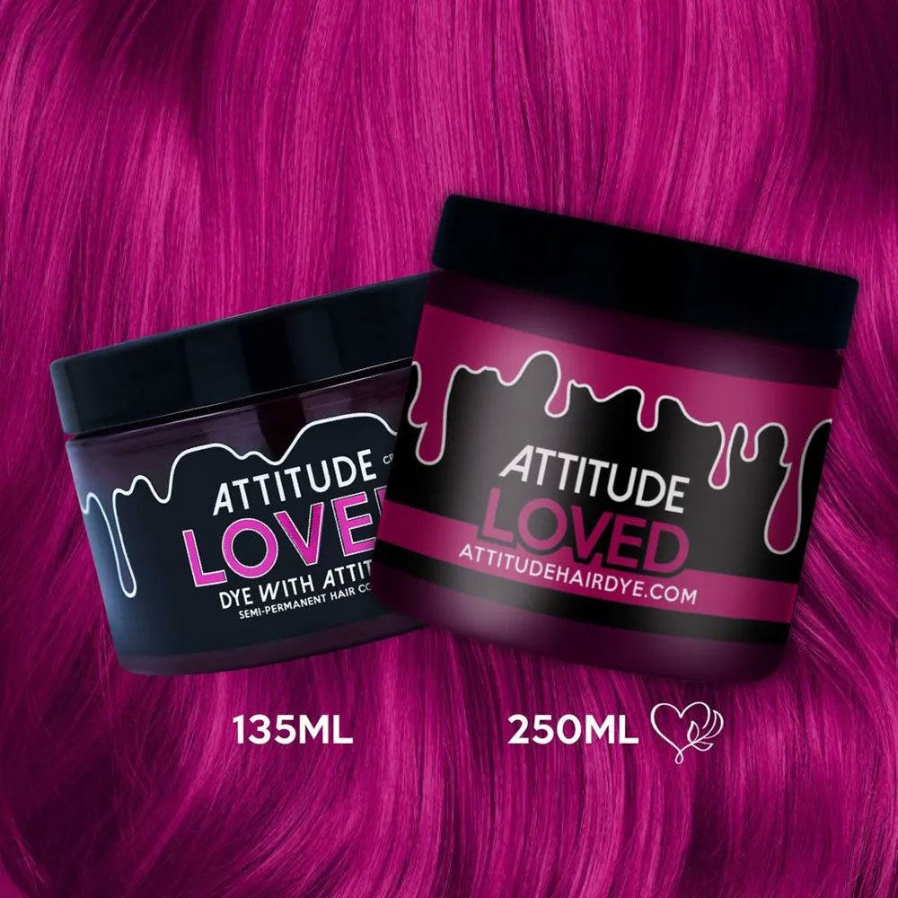 Loved Pink Attitude XL Hair Dye (250ml)