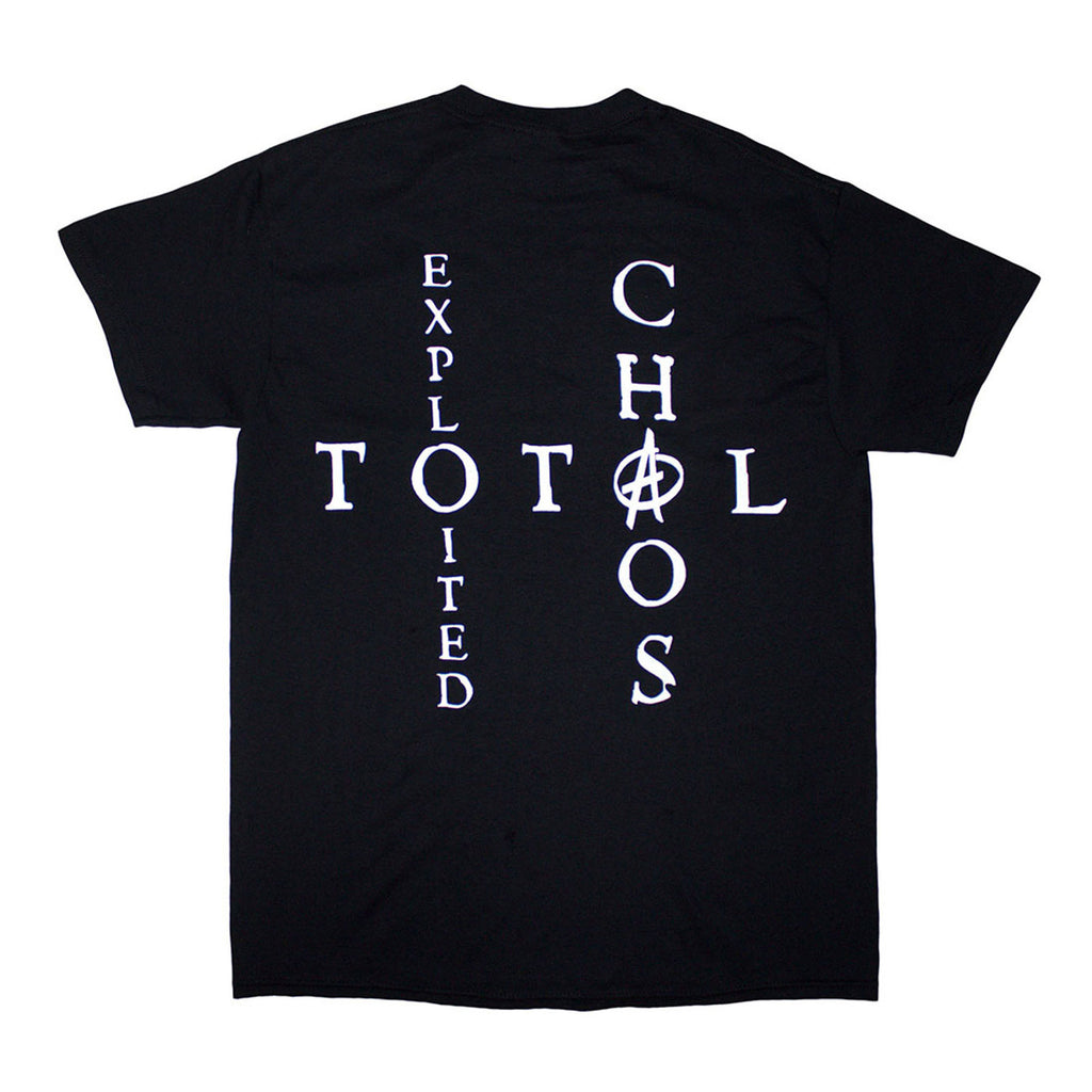 EXPLOITED Mohican Skull Tee (Backprint)