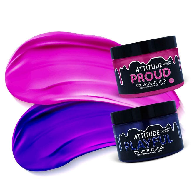 Bubble Goth Attitude Hair Dye Due