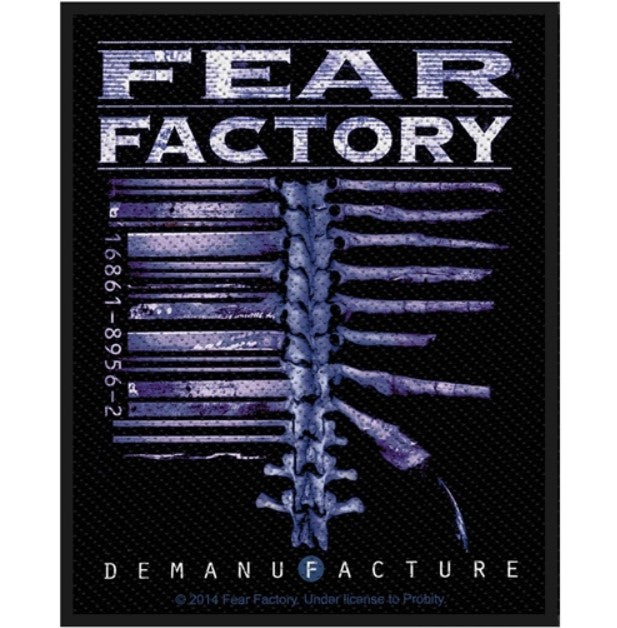 FEAR FACTORY Demanufacture Patch