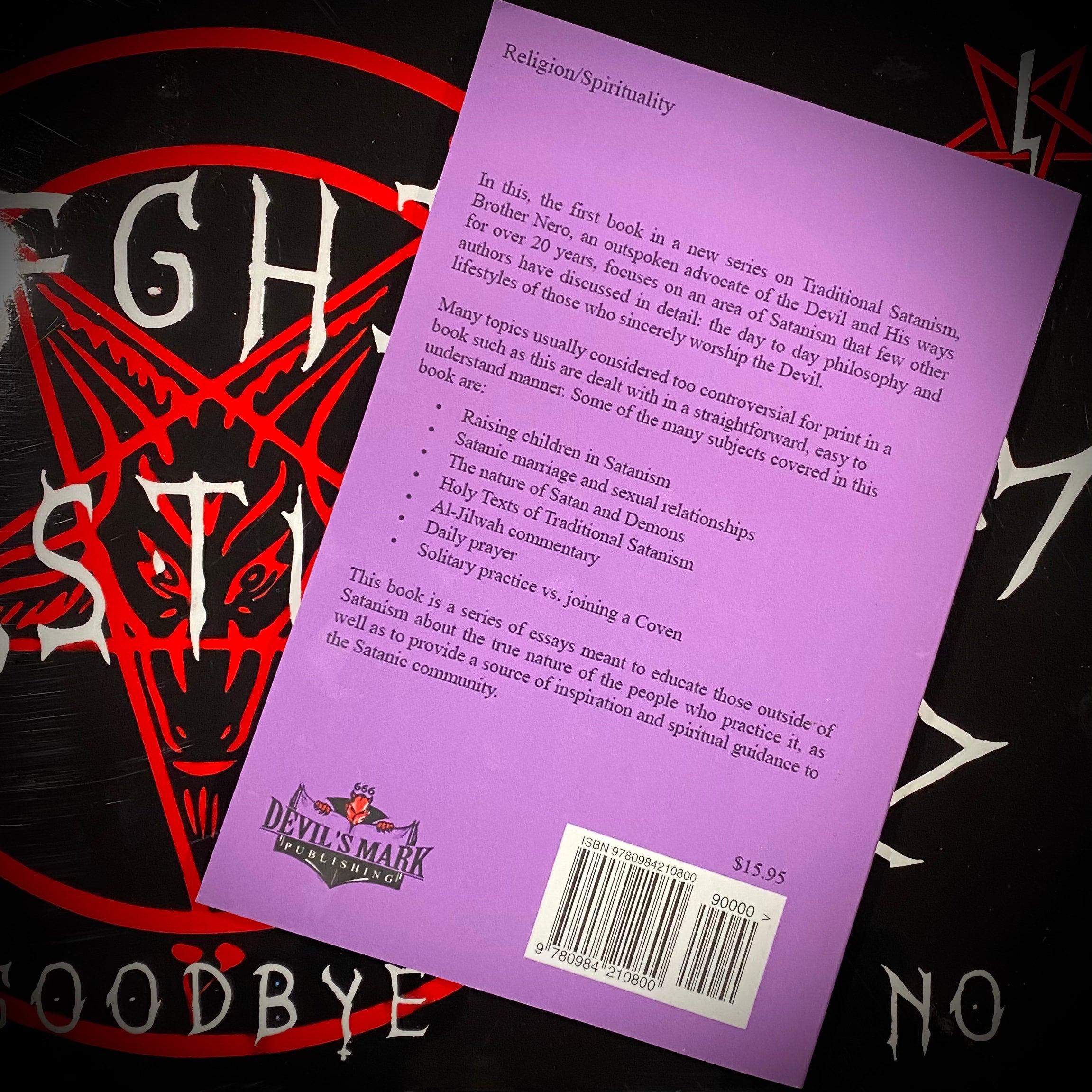 Satanism A Beginners Guide Softcover Book