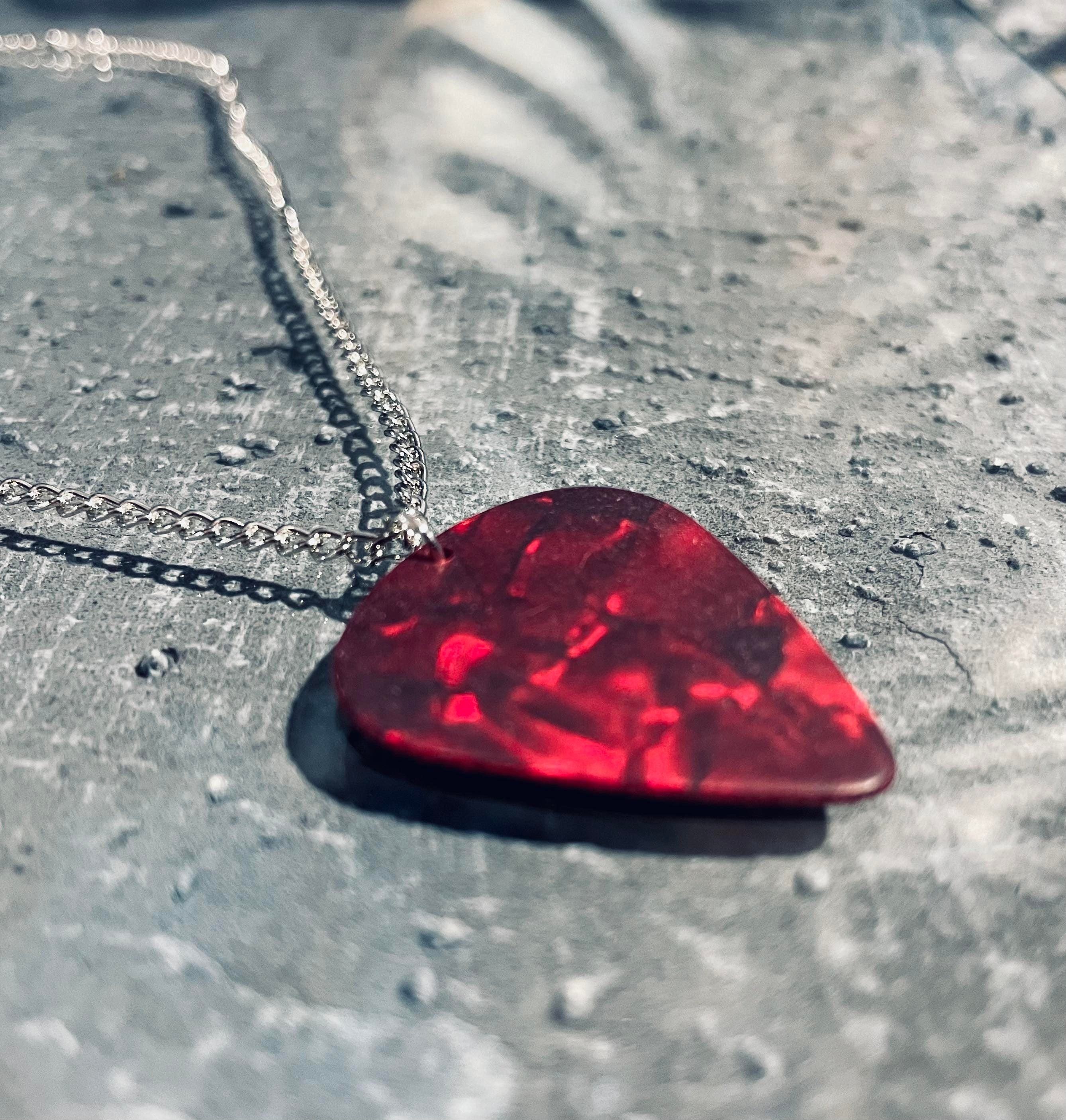 Hellfire's Guitar Necklace