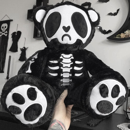 Grumpy Bones Bear Plush Toy
