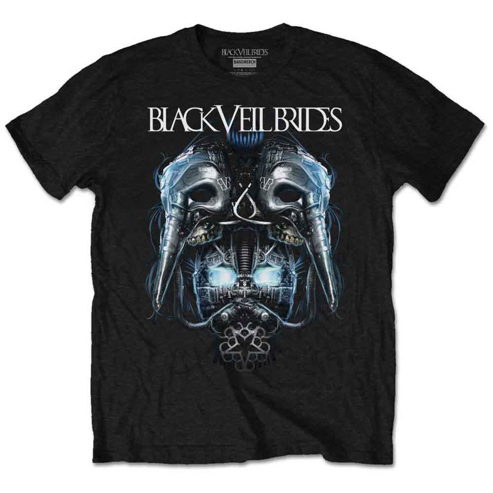 BLACK VEIL BRIDES (BVB) Metal Mask Tee
